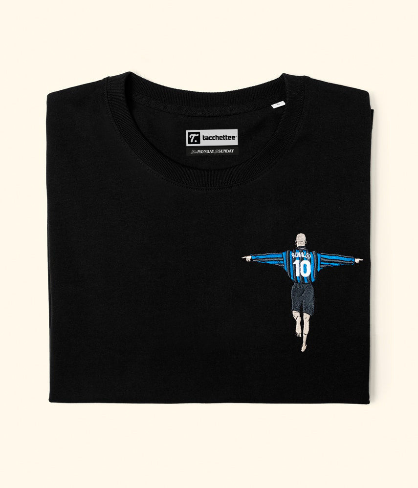 LUIS NAZAREEO T-shirt ricamata - Tacchettee