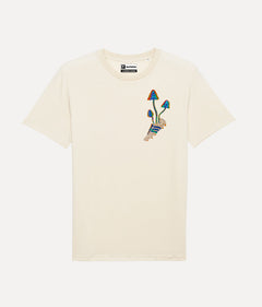 WHITE RABBIT T-shirt ricamata - Tacchettee