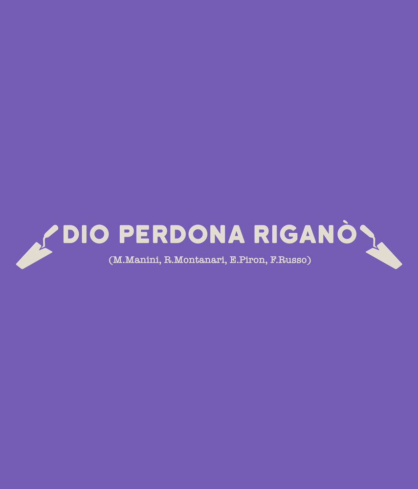 DIO PERDONA RIGANÒ T-shirt stampata