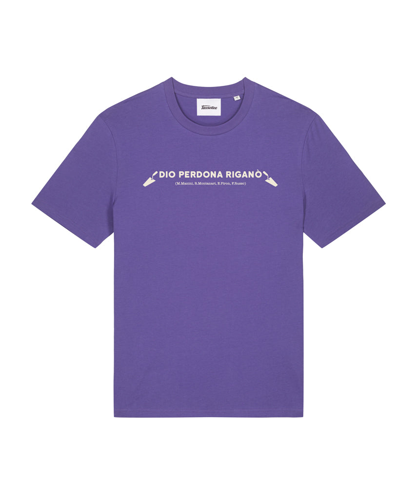 DIO PERDONA RIGANÒ T-shirt stampata