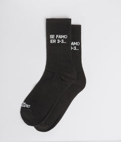 SE FAMO ER 3 a 3... Calzini - Tacchettee