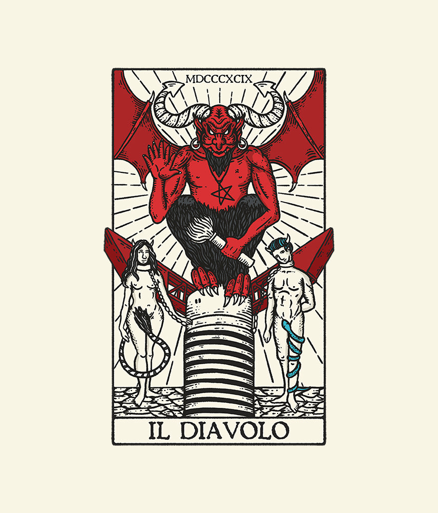 <tc>IL DIAVOLO Hooded sweatshirt</tc>