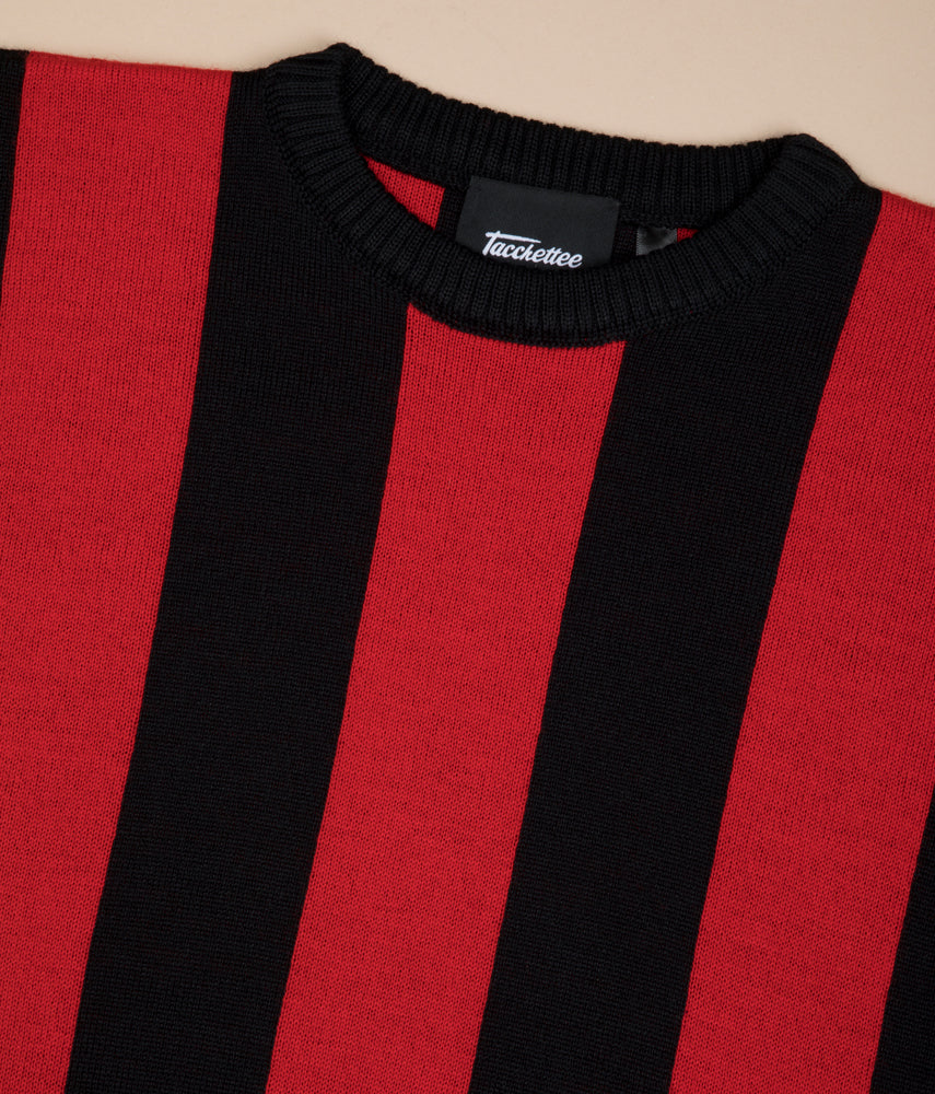 RED AND BLACK Seven Sisters Jacquard knitwear