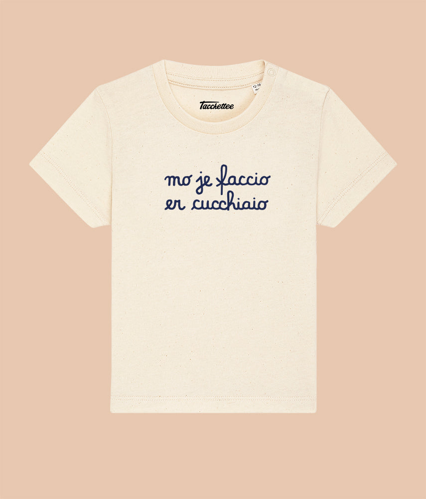 MO' JE FACCIO ER CUCCHIAIO Baby T-shirt