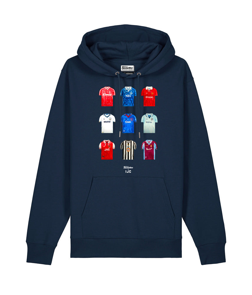 LA PREMIER LEAGUE Tacchettee x IJC Felpa Cappuccio