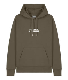 4-4-2 AND TOMATO PASTA. Hooded sweatshirt