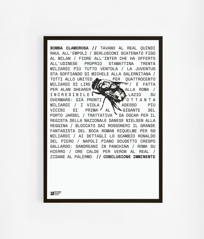 THE QUESTION Poster 50x70cm