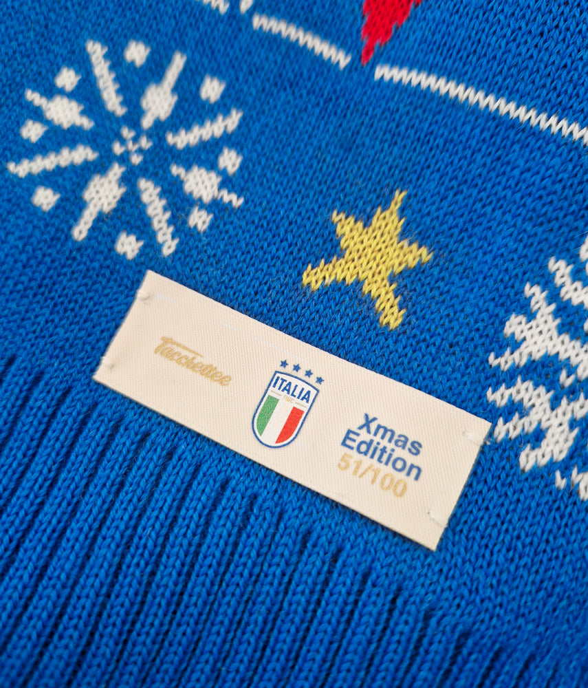 BUON NATALE FIGC Italia x Tacchettee Maglieria jaquard