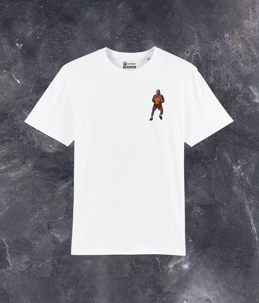 THE WORM T-shirt ricamata - Tacchettee