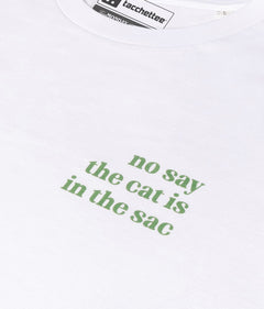 CAT IN THE SAC T-shirt stampata - Tacchettee