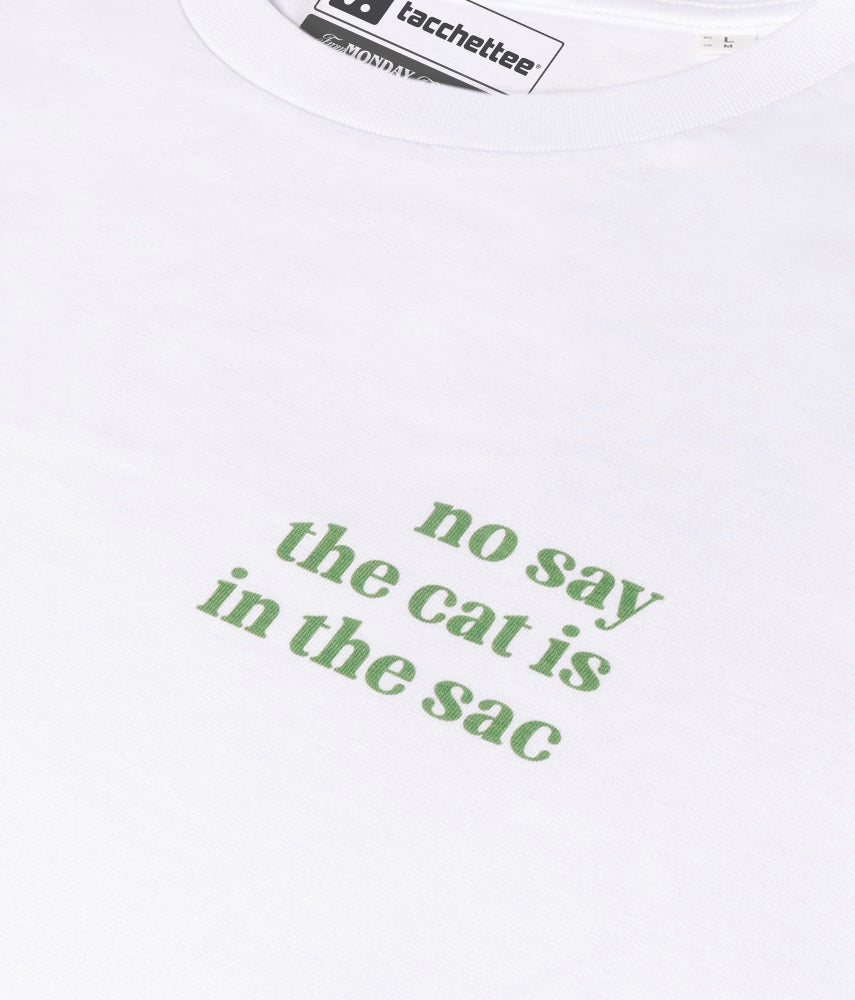 CAT IN THE SAC T-shirt stampata - Tacchettee
