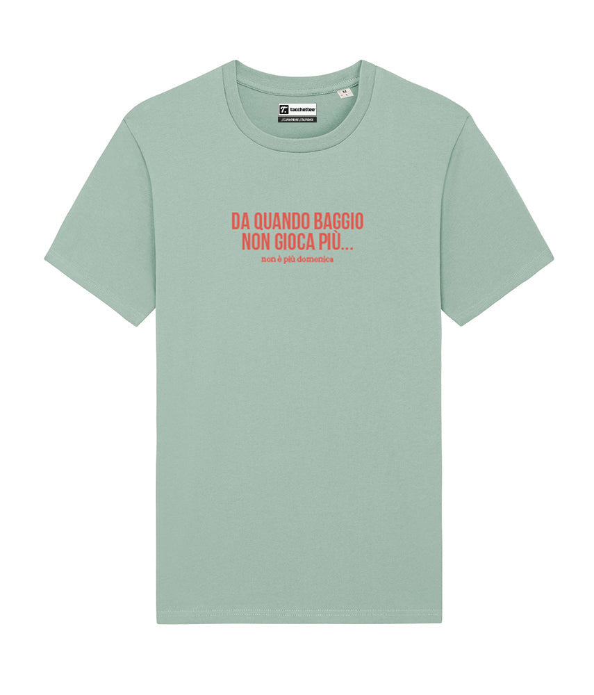 NON E' PIÙ DOMENICA T-shirt stampata - Tacchettee