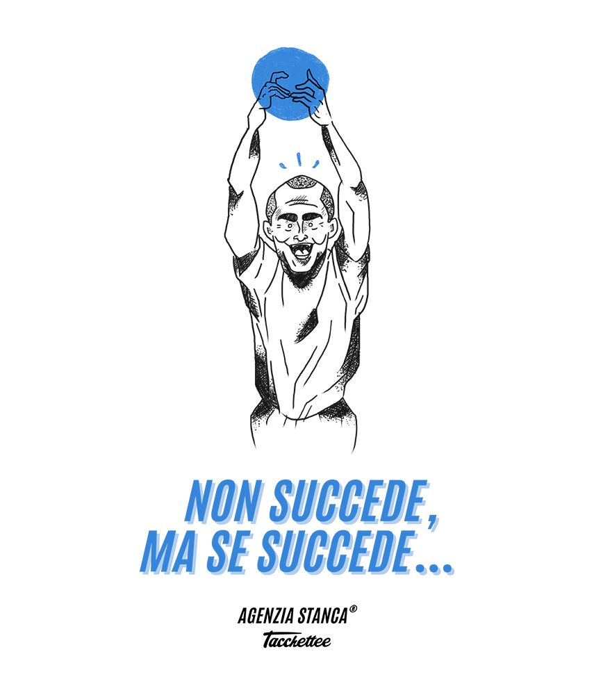 NON SUCCEDE Agenzia Stanca x Tacchettee - T-shirt