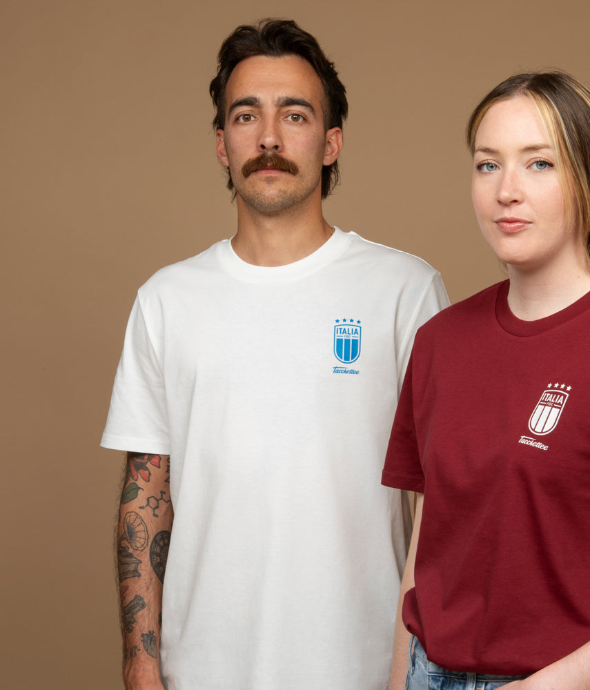 OFF WHITE Tacchettee x Italia FIGC Printed T-shirt