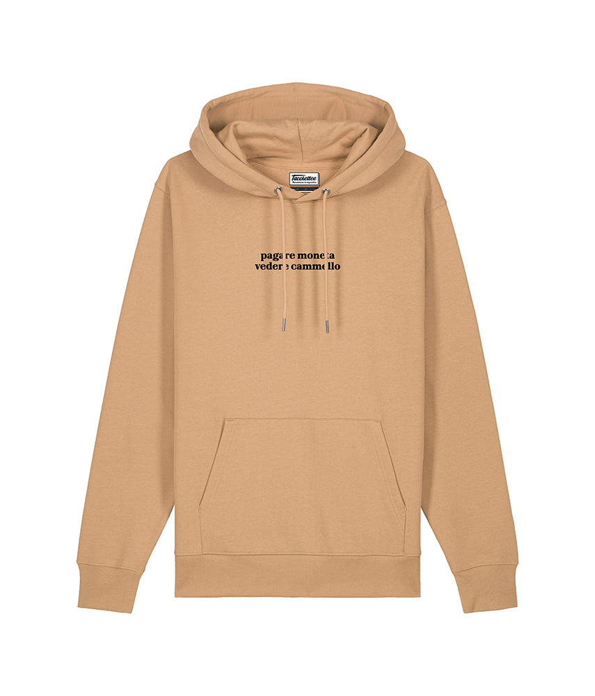 MONETA CAMMELLO Felpa cappuccio