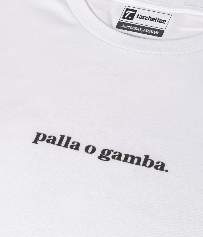 PALLA O GAMBA T-shirt stampata - Tacchettee
