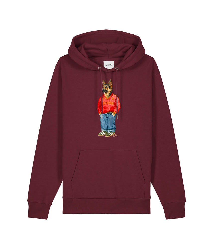 IL PASTORE TEDESCO Felpa cappuccio