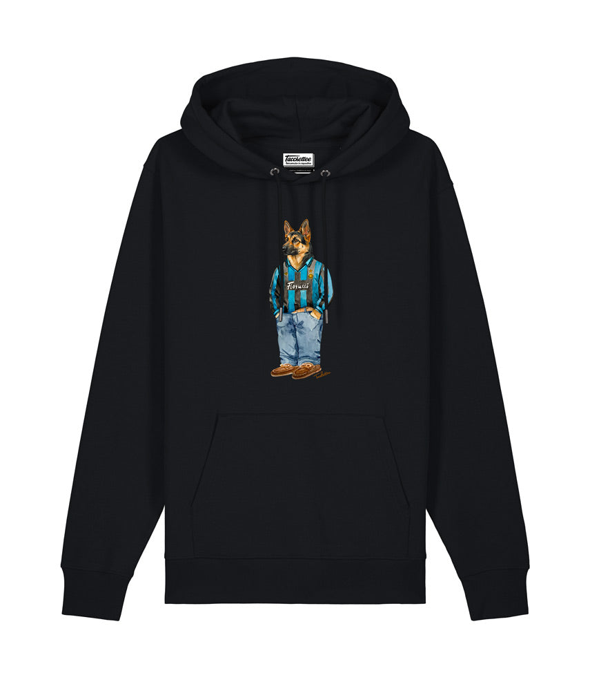 IL PASTORE TEDESCO Felpa cappuccio