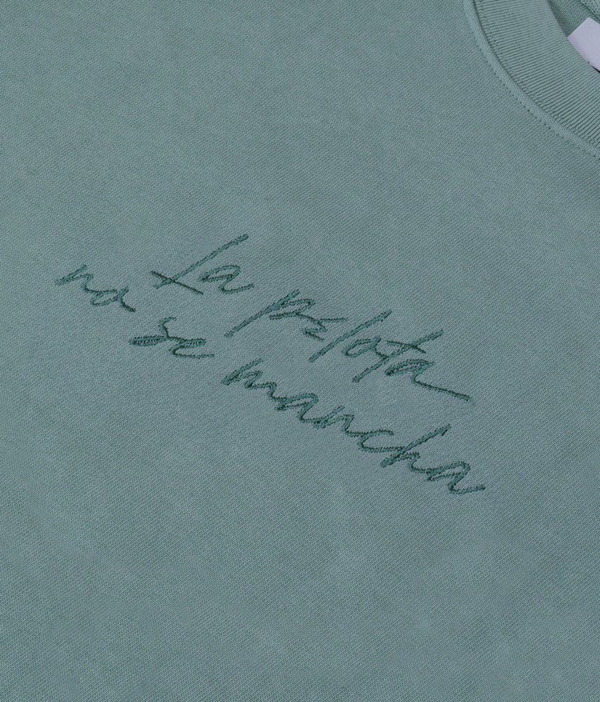 LA PELOTA NO SE MANCHA Embroidered t-shirt
