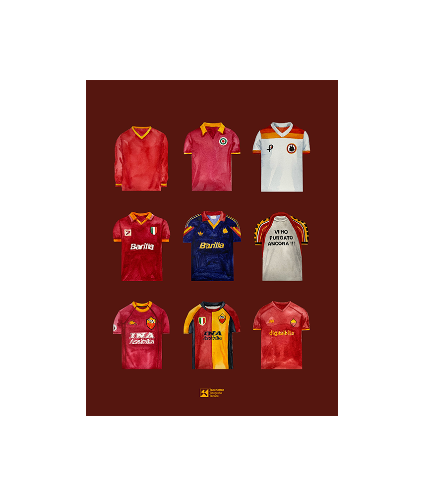 FOR THE YELLOW AND RED SHIRT Poster 50x70cm