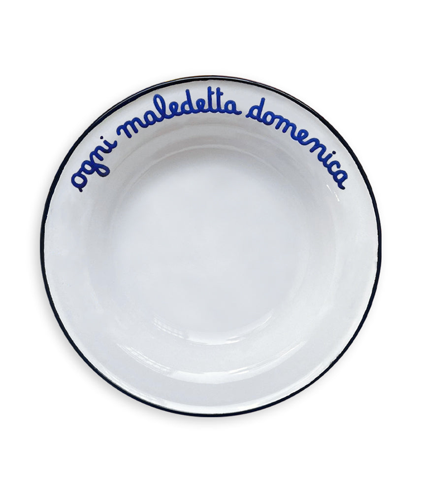OGNI MALEDETTA DOMENICA Piatto - Tacchettee