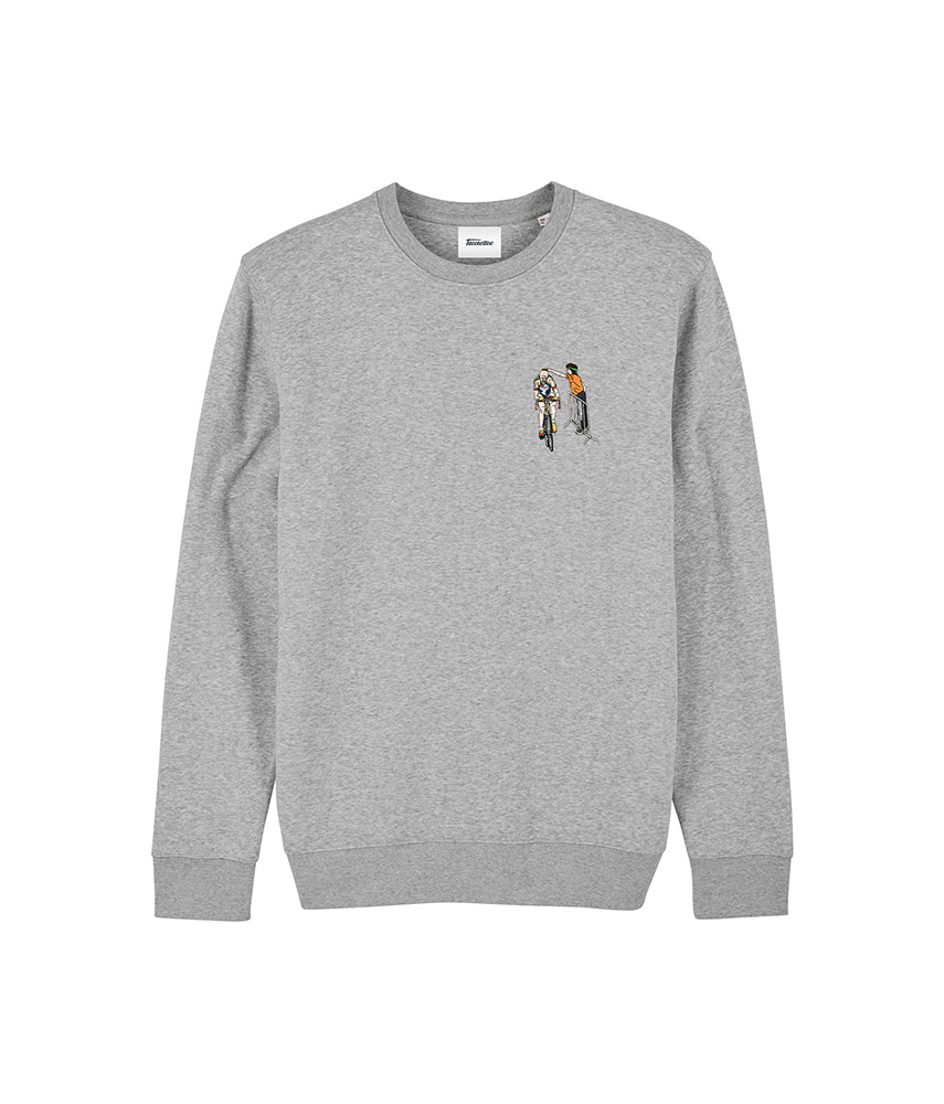 IL PEERATA Embroidered crewneck sweatshirt