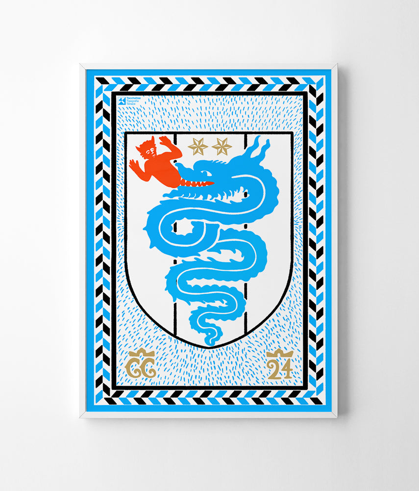 BISCIONE CHAMPION Supporters Poster 50x70cm