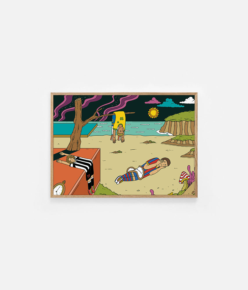 THE PERSISTENCE OF NON-GAME Poster 40x30cm