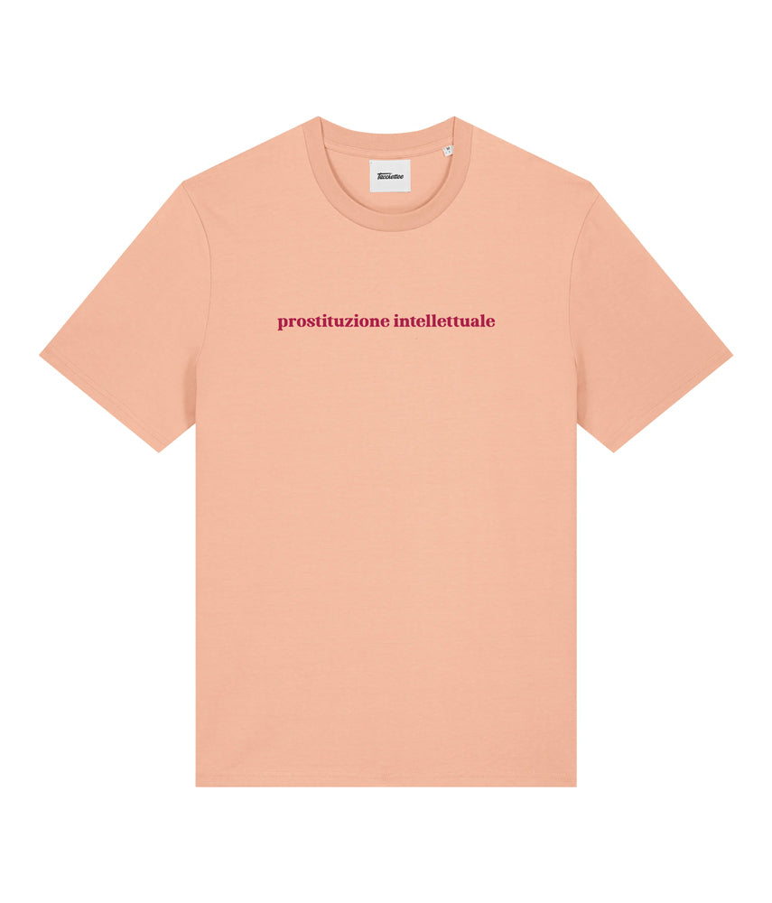 <transcy>PROSTITUZIONE INTELLETTUALE Printed T-shirt</transcy>