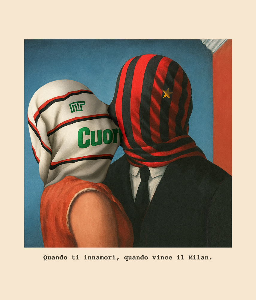 QUANDO VINCE IL MILAN Felpa Cappuccio