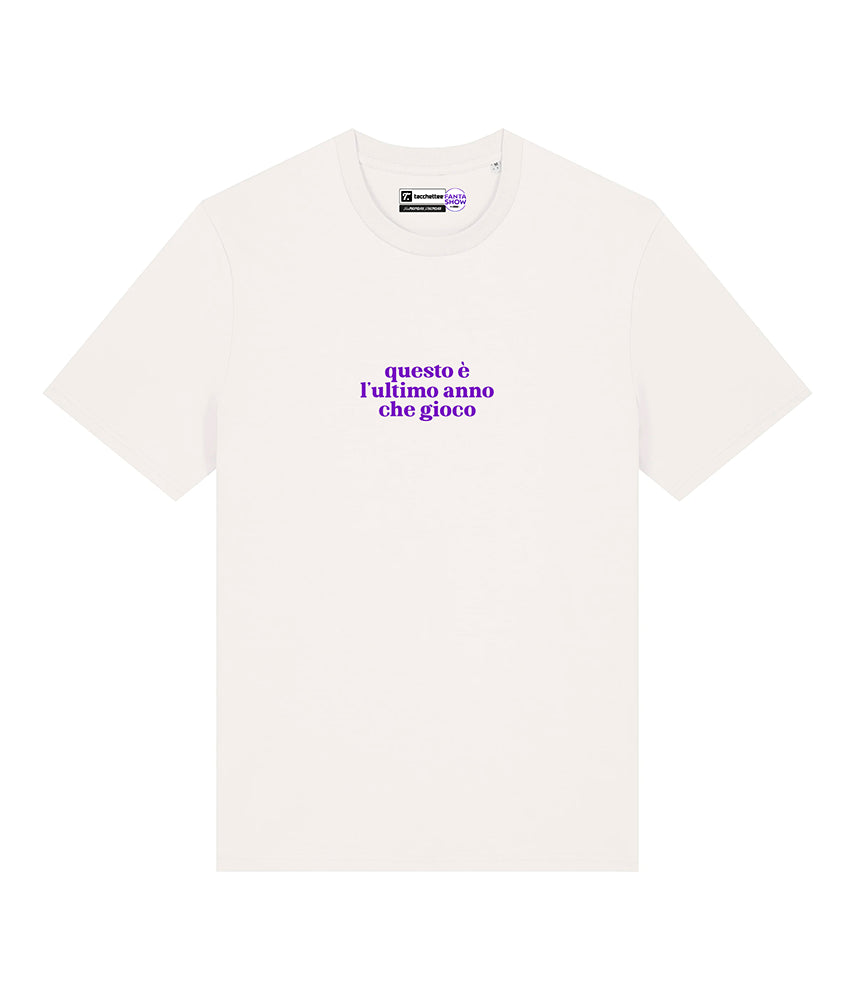 QUESTO È L'ULTIMO ANNO CHE GIOCO Sky Sport FantaShow T-shirt