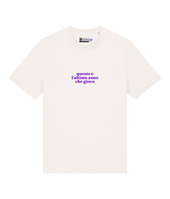 QUESTO È L'ULTIMO ANNO CHE GIOCO Sky Sport FantaShow T-shirt