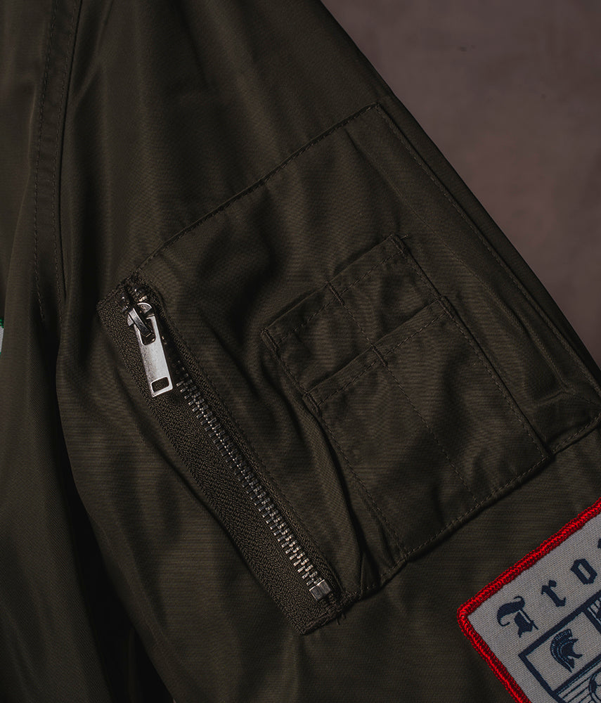 RECUPERO 12di20 Pre-loved patch bomber