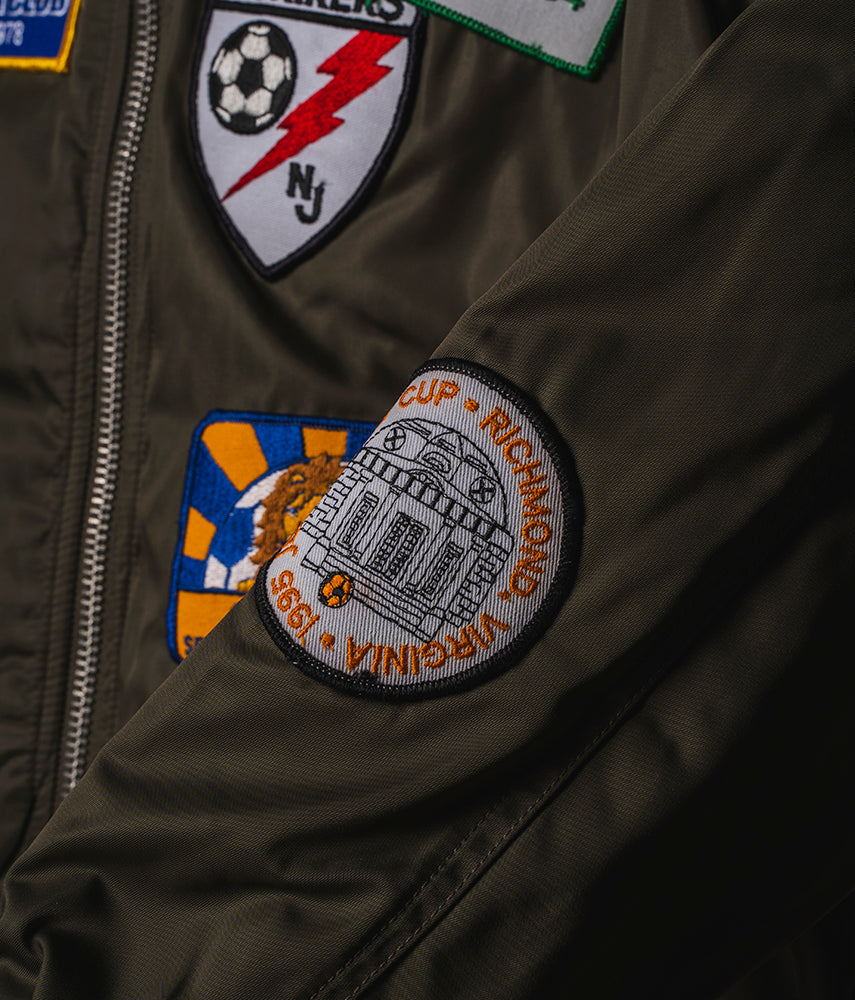RECUPERO 12di20 Pre-loved patch bomber