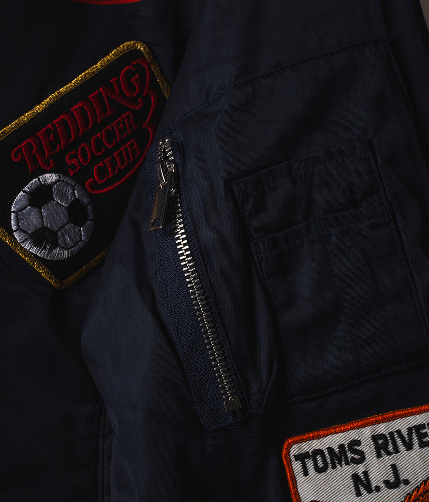 RECUPERO 17di20 Pre-loved patch bomber