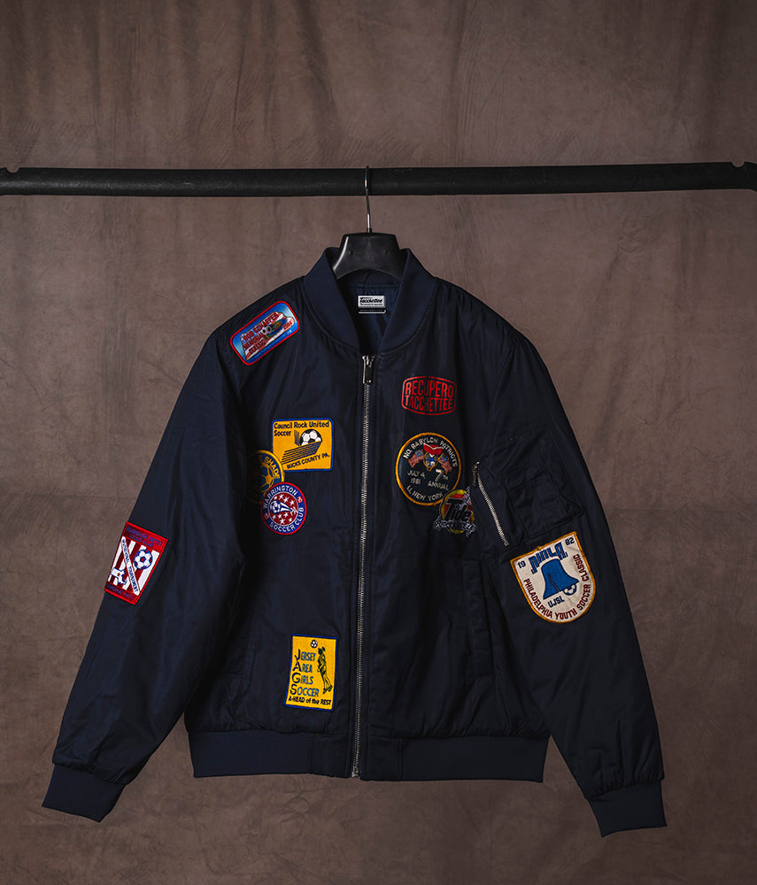 RECUPERO 20di20 Pre-loved patch bomber