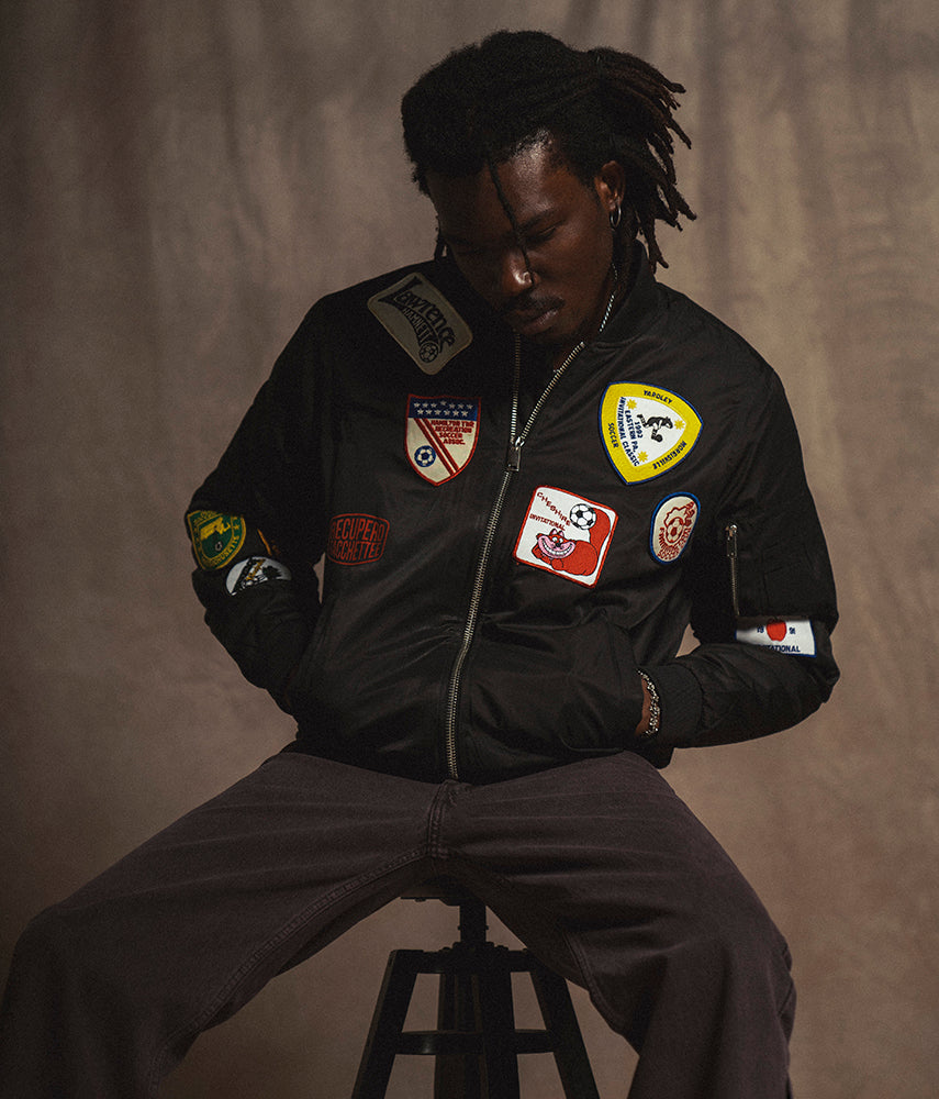 RECUPERO 03di20 Pre-loved patch bomber