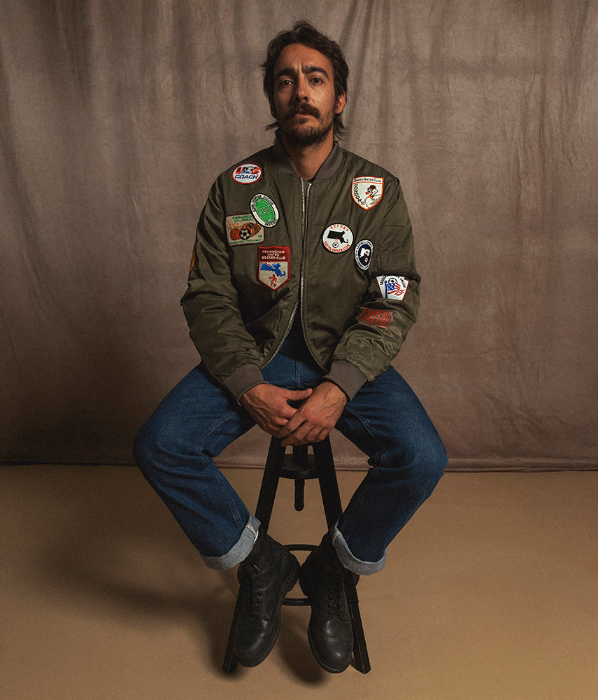 RECUPERO 04di20 Pre-loved patch bomber