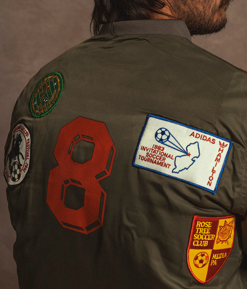 RECUPERO 04di20 Pre-loved patch bomber