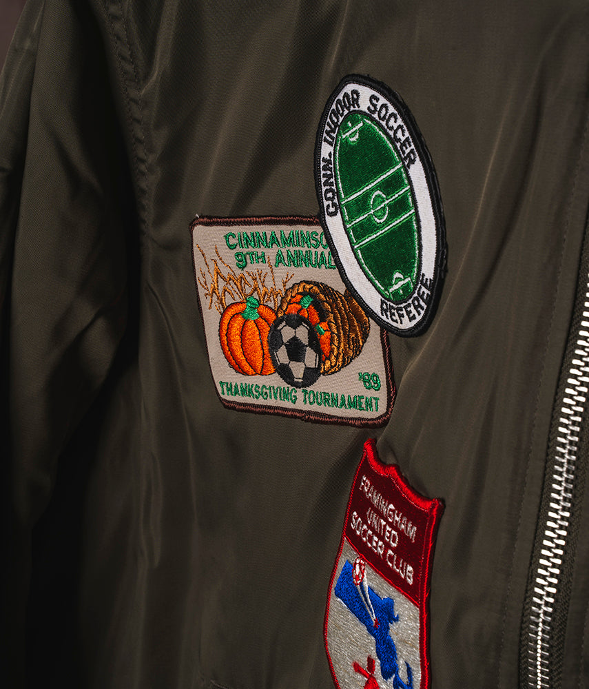 RECUPERO 04di20 Pre-loved patch bomber