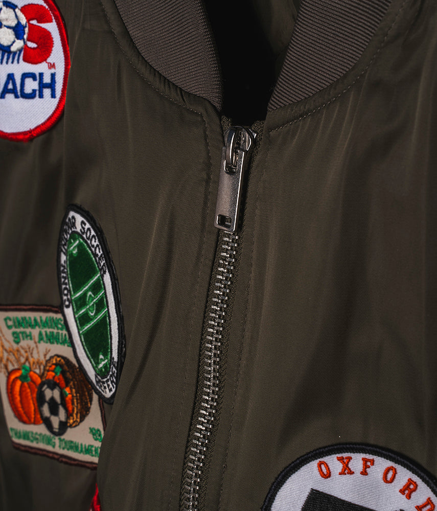 RECUPERO 04di20 Pre-loved patch bomber