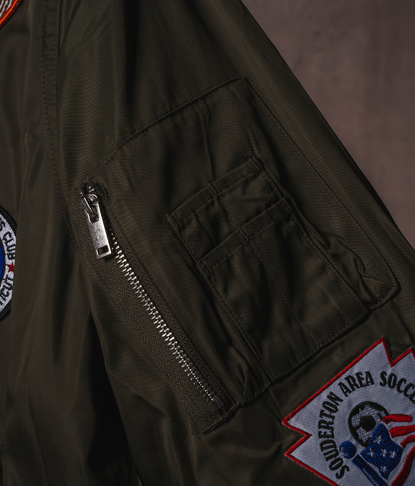 RECUPERO 04di20 Pre-loved patch bomber