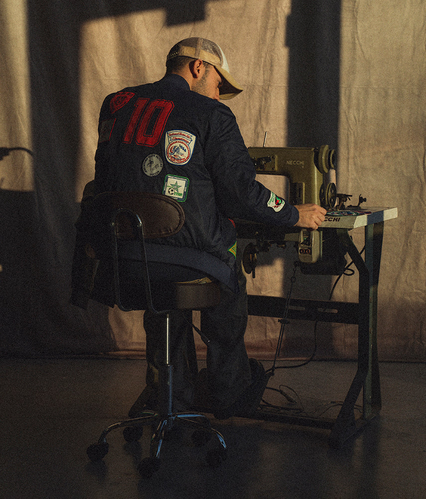 RECUPERO 05di20 Pre-loved patch bomber