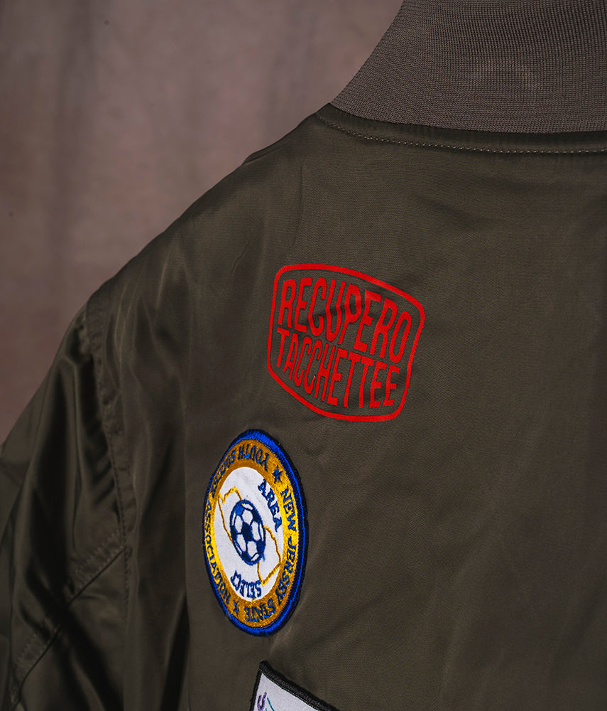 RECOVERY 06of20 Pre-loved patch bomber