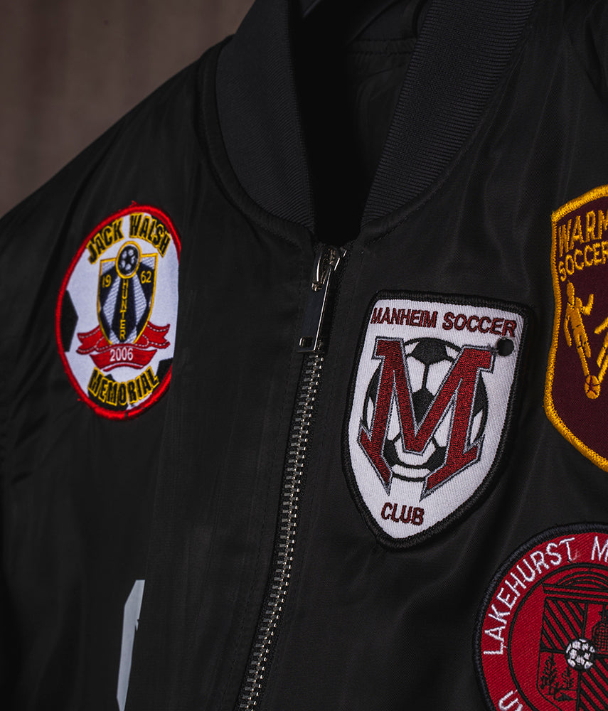 RECUPERO 07di20 Pre-loved patch bomber