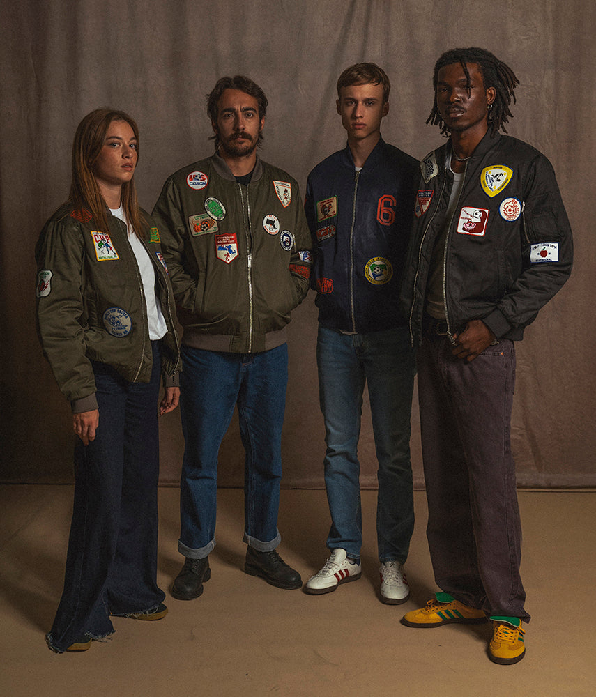 RECUPERO 04di20 Pre-loved patch bomber