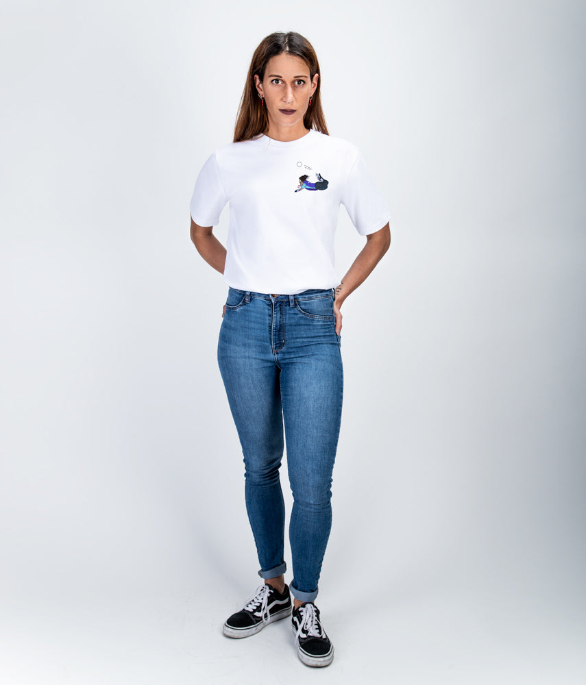 SCORPEEONE T-shirt ricamata - Tacchettee