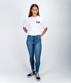 SCORPEEONE T-shirt ricamata - Tacchettee