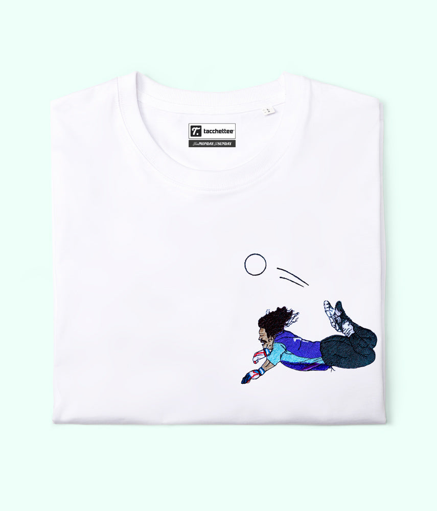 SCORPEEONE T-shirt ricamata - Tacchettee
