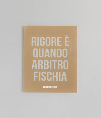 RIGORE È Sticker - Tacchettee